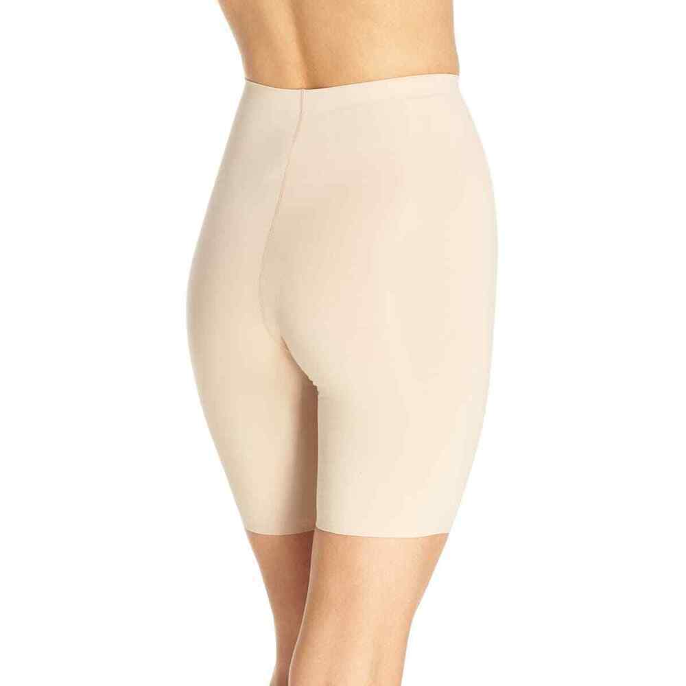 WACOAL Beyond Naked Pima Cotton Blend Thigh Shaper Shorts In Sand Size S